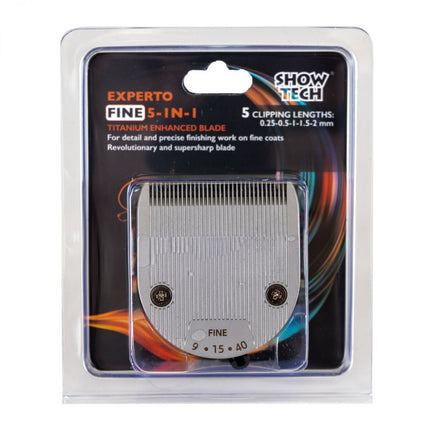 Show Tech Expert in 1 Fine - ceramic blade with titanium coating for finishing clippers