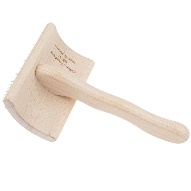 Chris Christensen Mark VI Medium Curved Slicker Brush - Poodle Brush.
