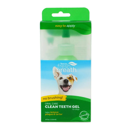 Tropiclean Fresh Breath Clean Teeth Gel - oral hygiene gel for dogs and cats