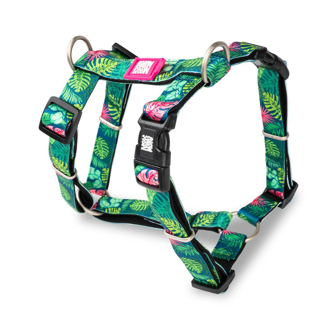 Max&Molly H - Tropical Harness - colorful adjustable harness for dogs and puppies.