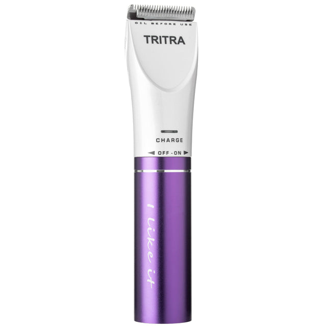 Tritra K35T - cordless finishing clipper with blade - Purple.