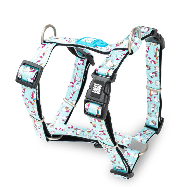 Max&Molly H - Unicorn Harness - colorful harnesses for dogs and puppies, adjustable.