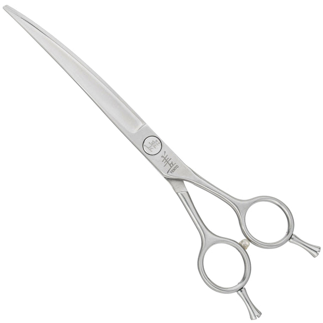 Yento Fanatic Series Curved Scissors - professional curved scissors made of carbon stainless steel.