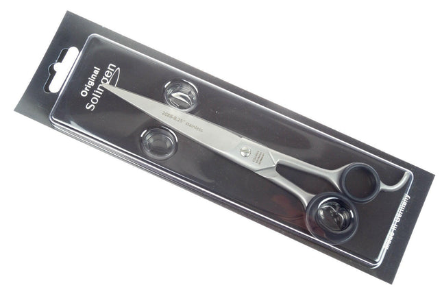 Gotta Solingen Straight Scissors (20cm) with Single-Sided Micro Grind, Wide.