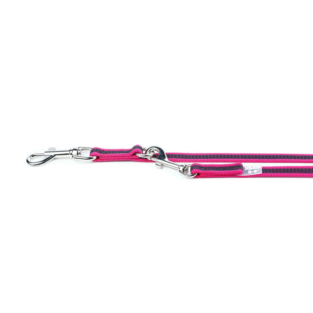 Julius K9 Color & Gray Supergrip Leash 1.4x220cm - adjustable dog leash, non-slip.