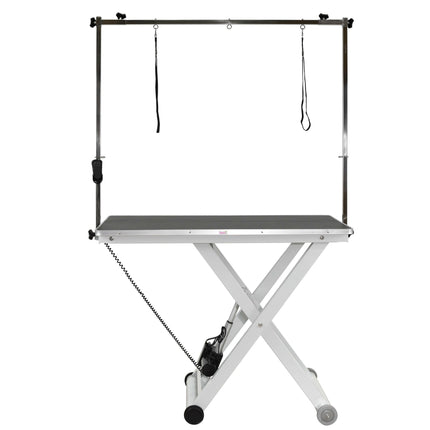 Blovi Eden - electric lift grooming table, top.