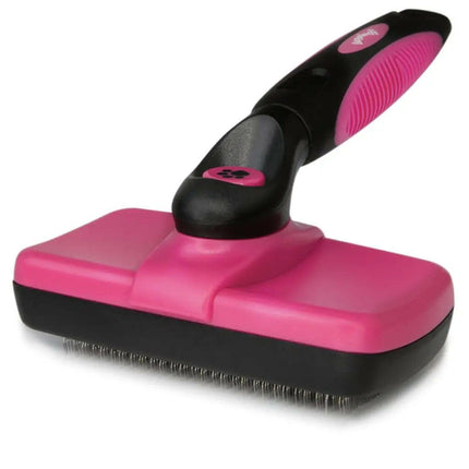 Bugalugs Slicker Brush - slicker brush for dogs and cats, with retractable pins.