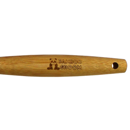 Bamboo Groom Dematting Rake Small/Medium - bamboo rake for dogs and cats, small and medium breeds