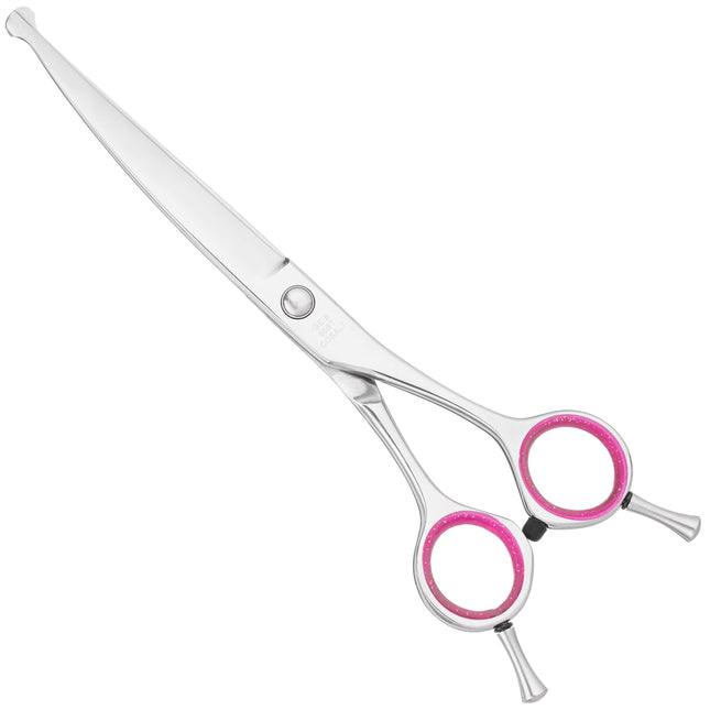 Geib Entree Ball Tip - high-quality grooming scissors made from Japanese steel, safe - Curved.