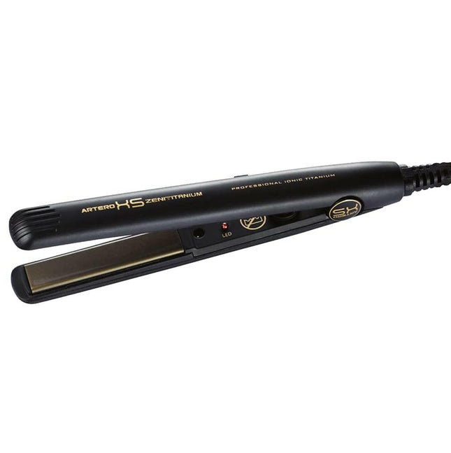 Artero XS Zenit Titanium - professional mini straightener with titanium plates.