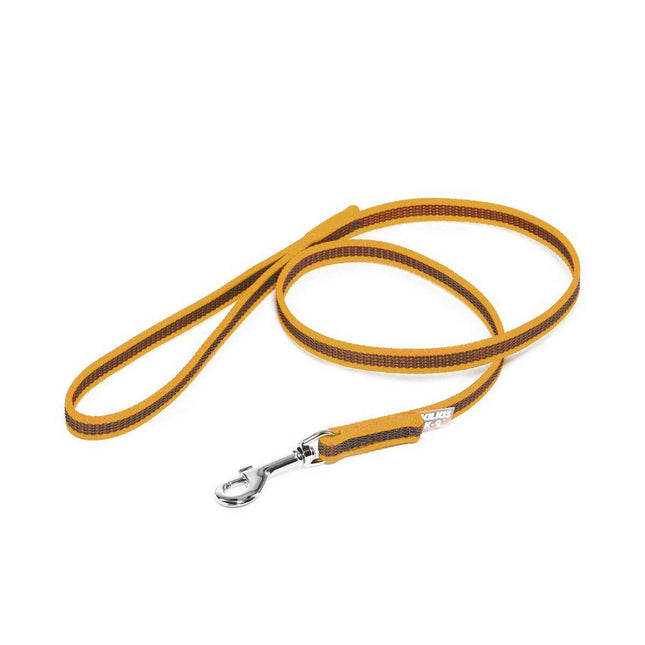 Julius K9 Color & Gray Supergrip Leash With Handle Orange - non-slip dog leash, orange.