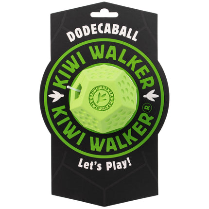 Kiwi Walker Let's Play Dodecaball - geometric treat toy for medium dogs.