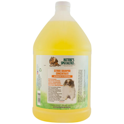 Nature's Specialties Citrus Shampoo Concentrate - insect-repellent shampoo for dogs and cats, concentrate 1:16.
