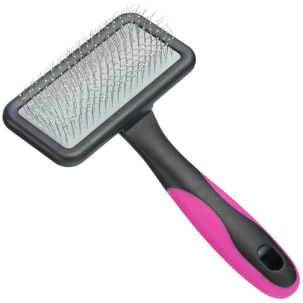 Blovi Medium Ball Pin Slicker - soft poodle brush with safe pins.
