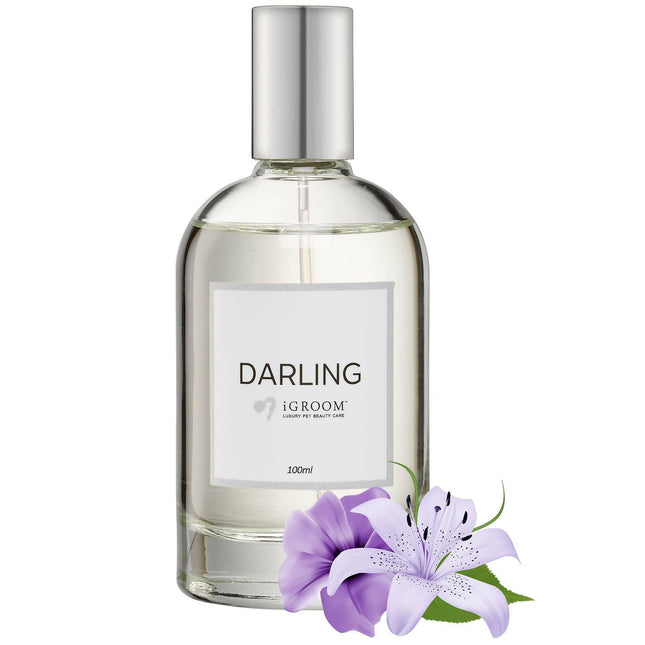IGroom Eau De Toilette Darling - sweet lily scented perfume for dogs.