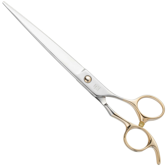 Geib Avanti Straight Scissors - professional grooming scissors with micro-serration, straight.