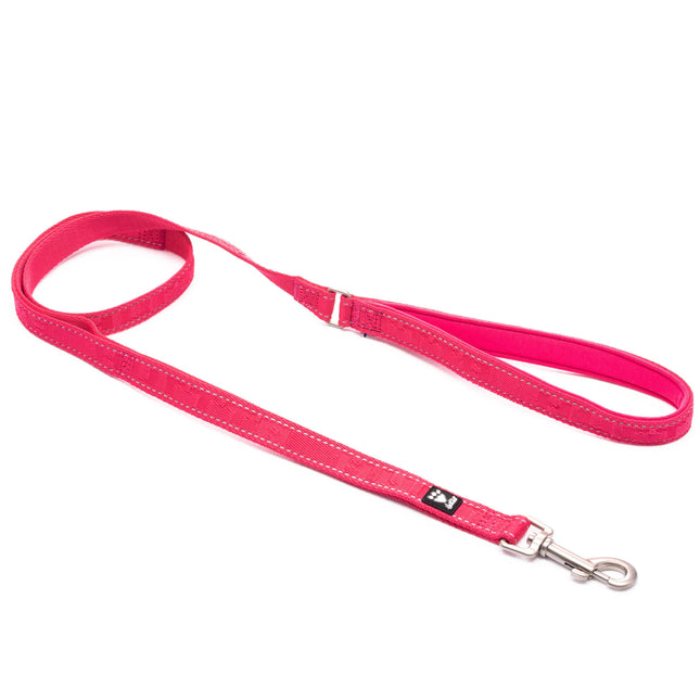 Hurtta Casual Reflective Leash Eco Ruby - dog leash, perfect for everyday use made from recycled materials.