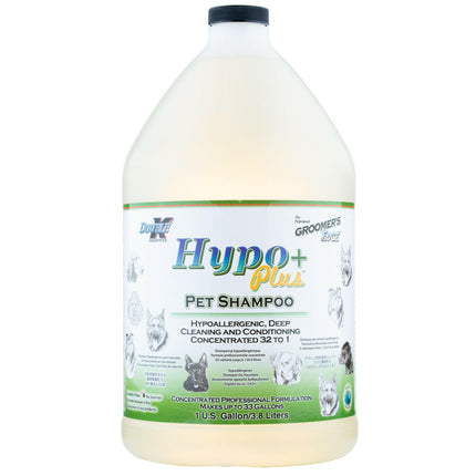 Double K Hypo Plus Shampoo - odorless hypoallergenic shampoo for dogs, cats, and horses, concentrate 1:32.