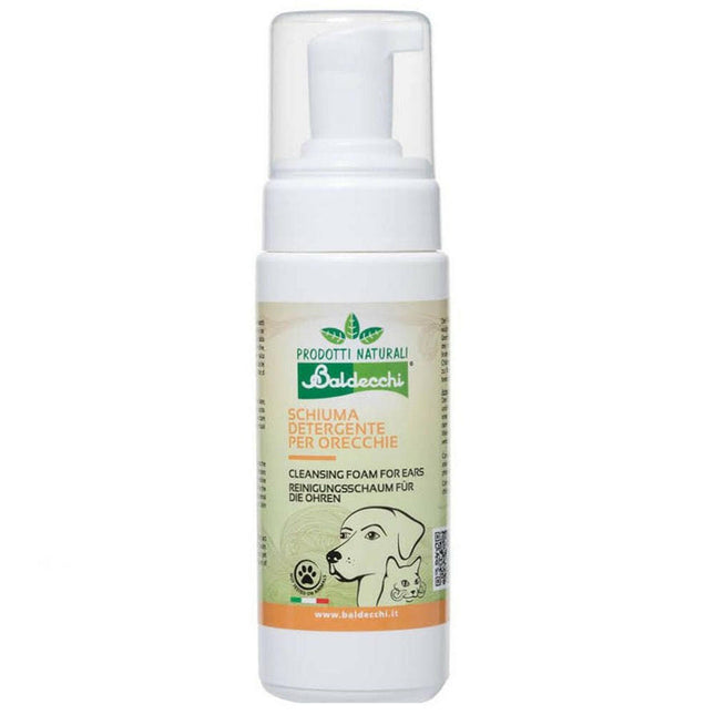 Baldecchi Ear Cleansing Foam - ear cleaning foam with plant extracts and chlorhexidine.
