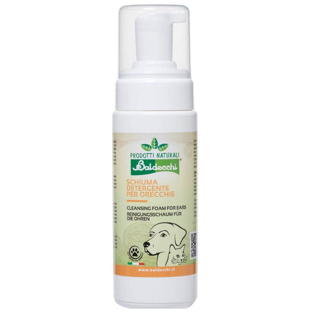Baldecchi Ear Cleansing Foam - ear cleaning foam with plant extracts and chlorhexidine