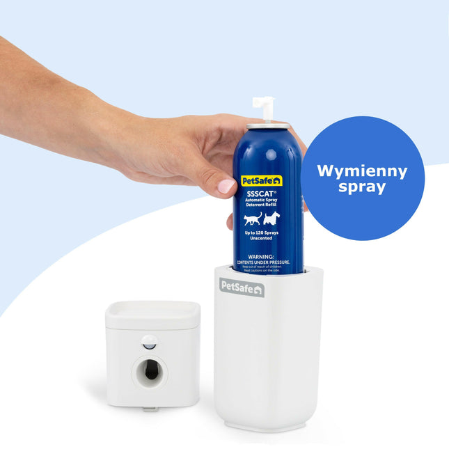 PetSafe SSSCAT Refill Can 115ml - refill for the PetSafe SSSCAT Automatic Spray Pet Deterrent for dogs and cats.