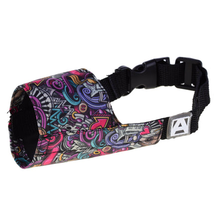 Artero Stamped Music Muzzle - dog muzzle with adjustable strap.