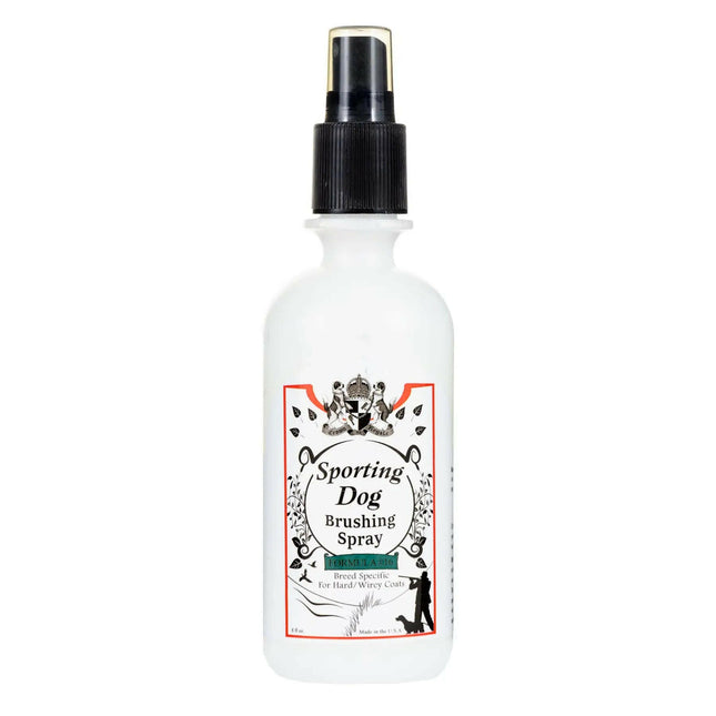 Crown Royale Sporting Dog Brushing Spray No.16 - anti-static spray to prevent dirt from penetrating the coat, for rough-coated dogs.