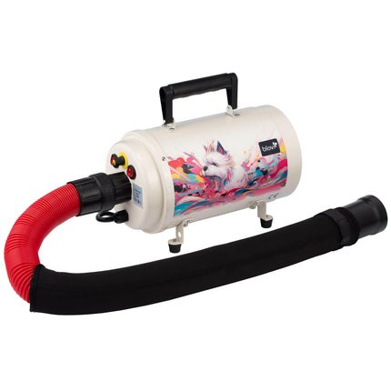 Blovi Furious Dryer 2800 W - the most powerful single-motor tabletop dryer on the market, with adjustable airflow control..