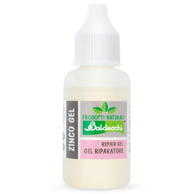 Baldecchi Zinc Gel - gel that accelerates the healing of minor cuts in animals, with zinc.