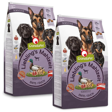GranataPet Sensitive Duck - grain-free dry food for sensitive dogs, with duck.