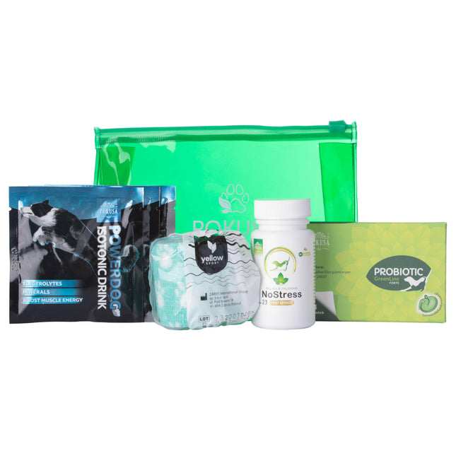Pokusa First Aid Kit - first aid kit for dogs, for shared travels and excursions.