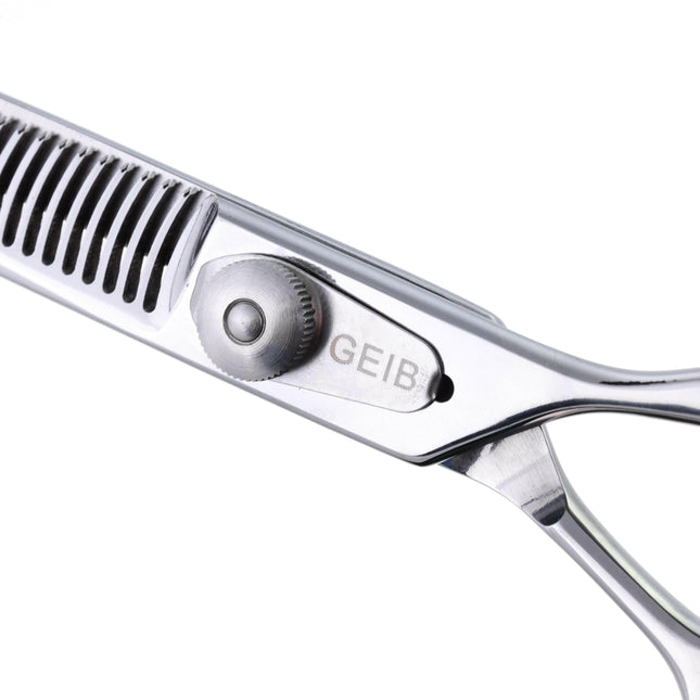 Geib Entree Scissors Set - professional scissors and thinning shears set (30 teeth) made of Japanese stainless steel, 3 pieces.