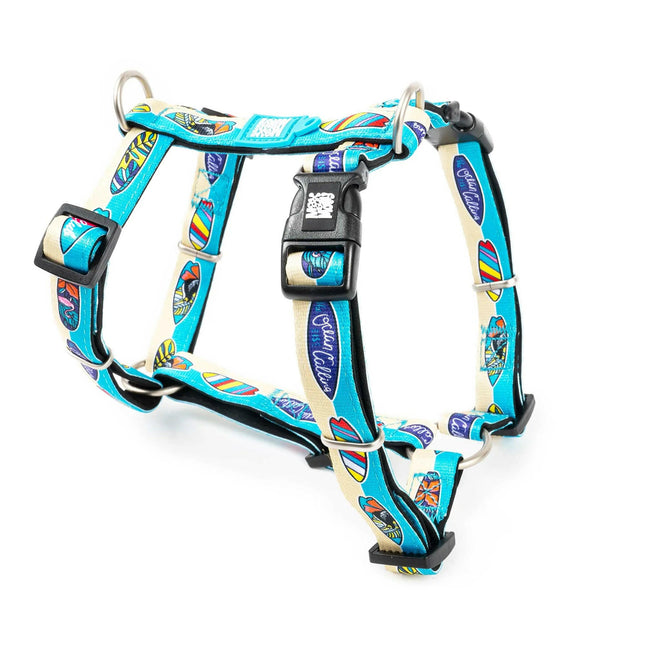 Max&Molly H - Aloha Harness - colorful adjustable harness for dogs and puppies.