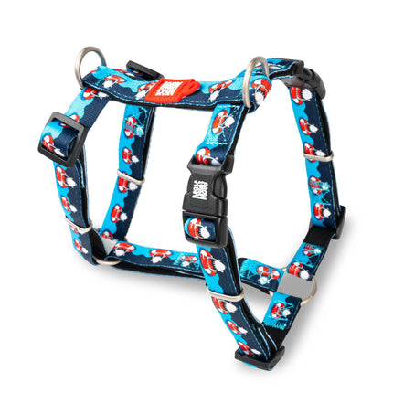 Max&Molly H - Harness Frenzy the Shark - colorful harness for dogs and puppies, adjustable.