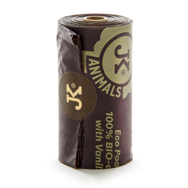 JK Animals BIO - Degradable Poop Bags (6x15 pcs.) - Biodegradable Dog Waste Bags.