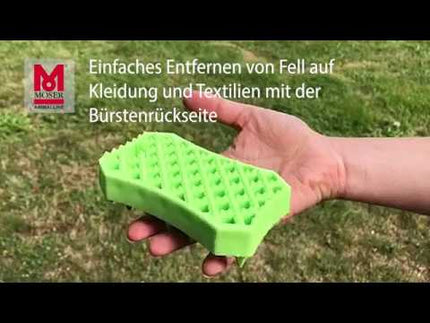 Moser Sheddy Brush - rubber brush for short-haired dogs and cats