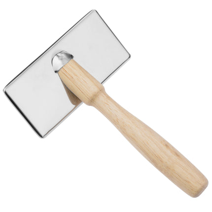 Slicker Brush S - wooden brush for small dogs and cats.