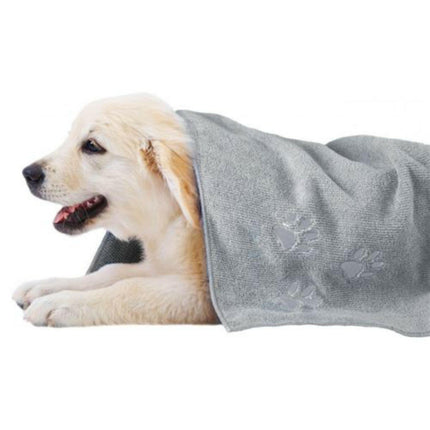 Flamingo Microfiber Towel - microfiber towel for pet bathing.