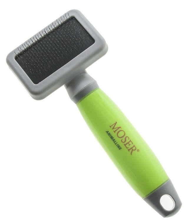 Moser Hard Slicker Brush - Hard Slicker Brush for Dogs and Cats.
