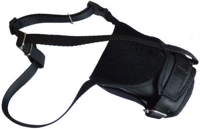 Blovi Nylon Muzzle - sturdy, adjustable muzzle for dogs.