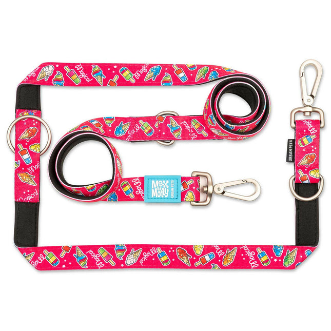 Max&Molly Multi-Leash Magical - Adjustable Dog Leash, Interesting Pattern, 200cm.