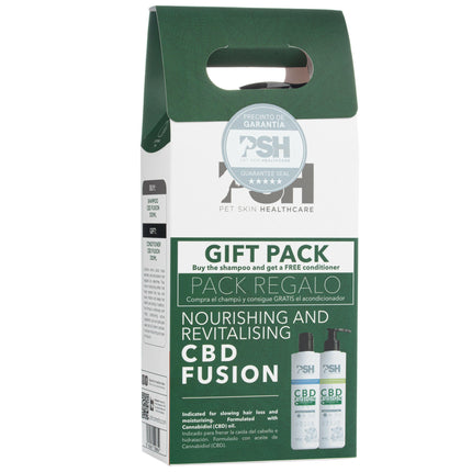 PSH Pet Pack CBD Fusion - grooming set for dogs and cats with shedding issues.