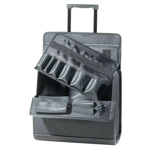Comair Tool Case - sturdy grooming case on wheels with a telescopic handle.