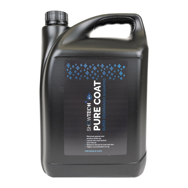 Show Tech Pure Coat Shampoo - deep cleansing and degreasing shampoo for dogs and cats, concentrate 1:35.
