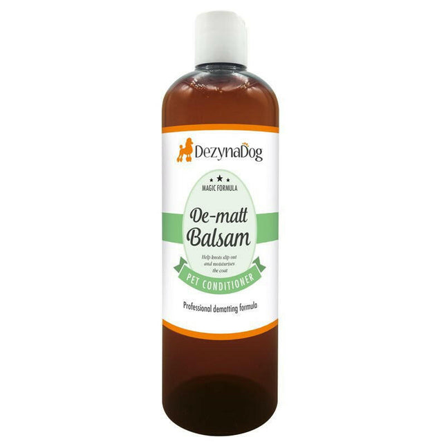 DezynaDog De-Matt Balsam Conditioner - dog conditioner that makes it easier to detangle matted fur, concentrate 1:10.