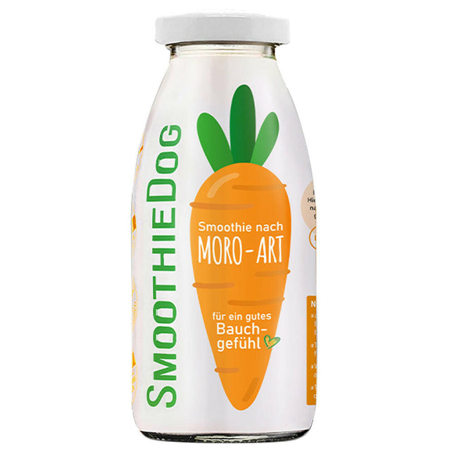 SmoothieDog Moro - Art - smoothie for dogs, carrot smoothie.