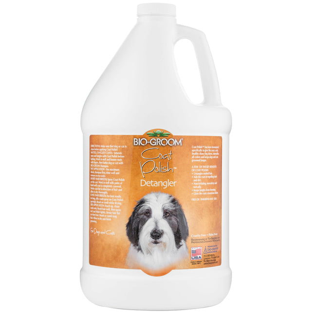 Bio - Groom Coat Polish - spray conditioner that makes it easier to comb fur and adds shine.