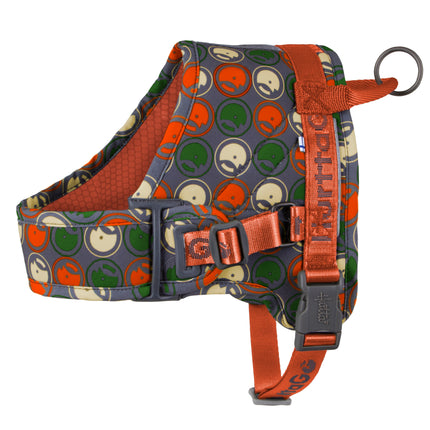 Hurtta Go Harness Sunset 35 - 45cm - comfortable harness with handle, perfect for long walks