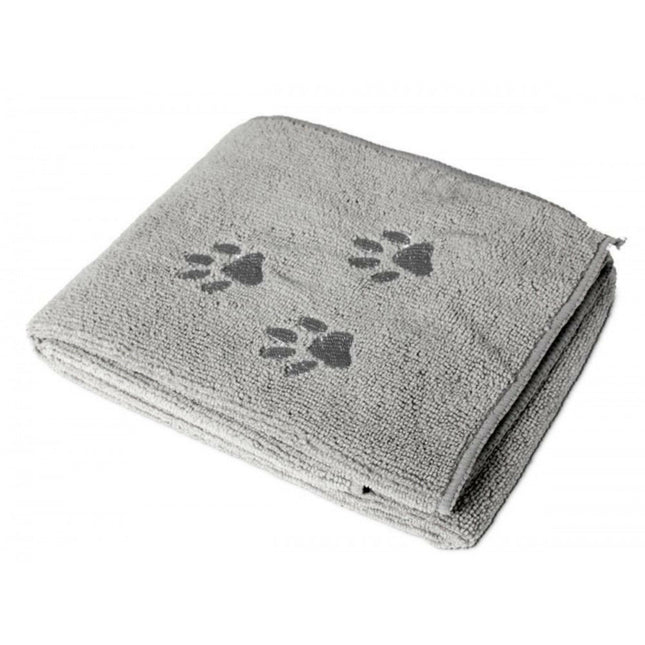 Flamingo Microfiber Towel - microfiber towel for pet bathing.