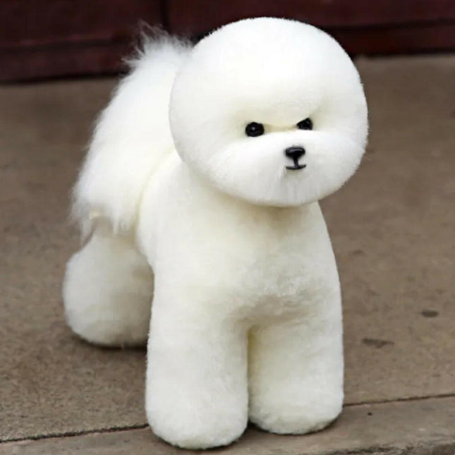 Mr. Jiang Bichon Full Body Hair - replacement fur for Bichon grooming mannequin.